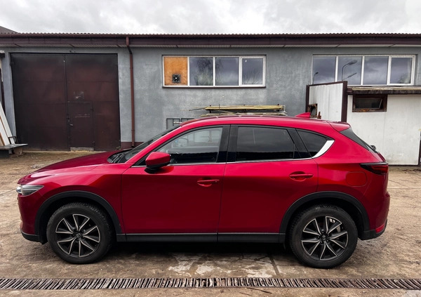 Mazda CX-5 cena 100000 przebieg: 134000, rok produkcji 2017 z Zbąszyń małe 154